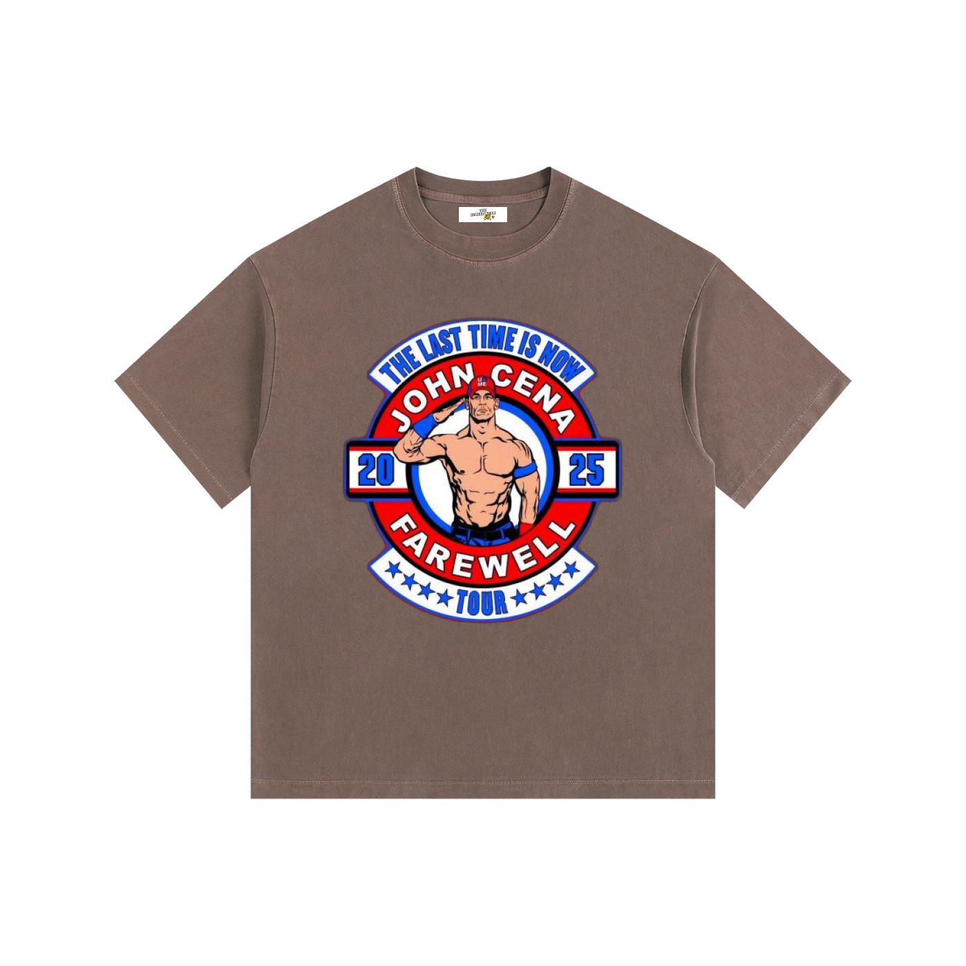 Men's Oversized WWE 'The Last Time Is Now' John Cena Tee