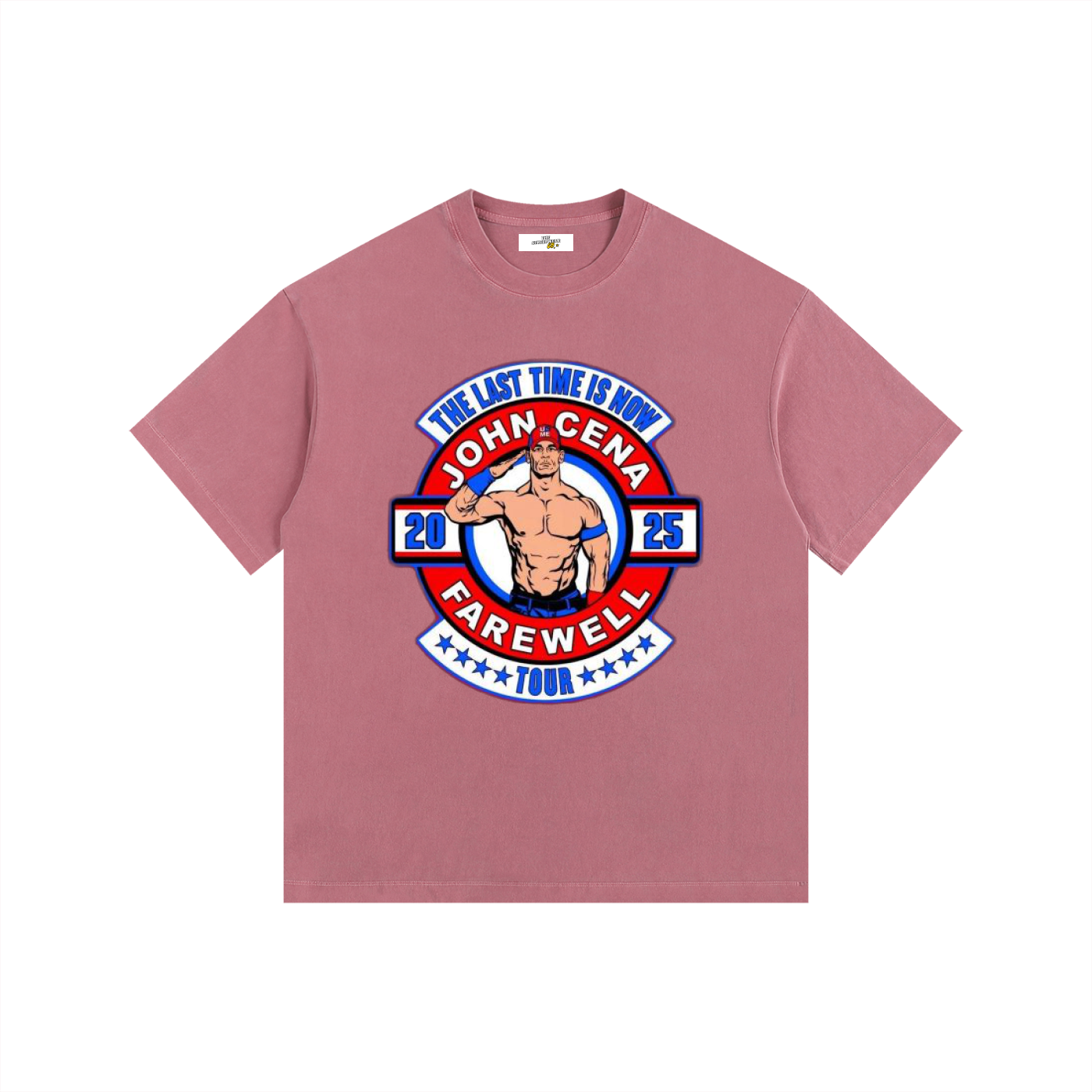 Men's Oversized WWE 'The Last Time Is Now' John Cena Tee