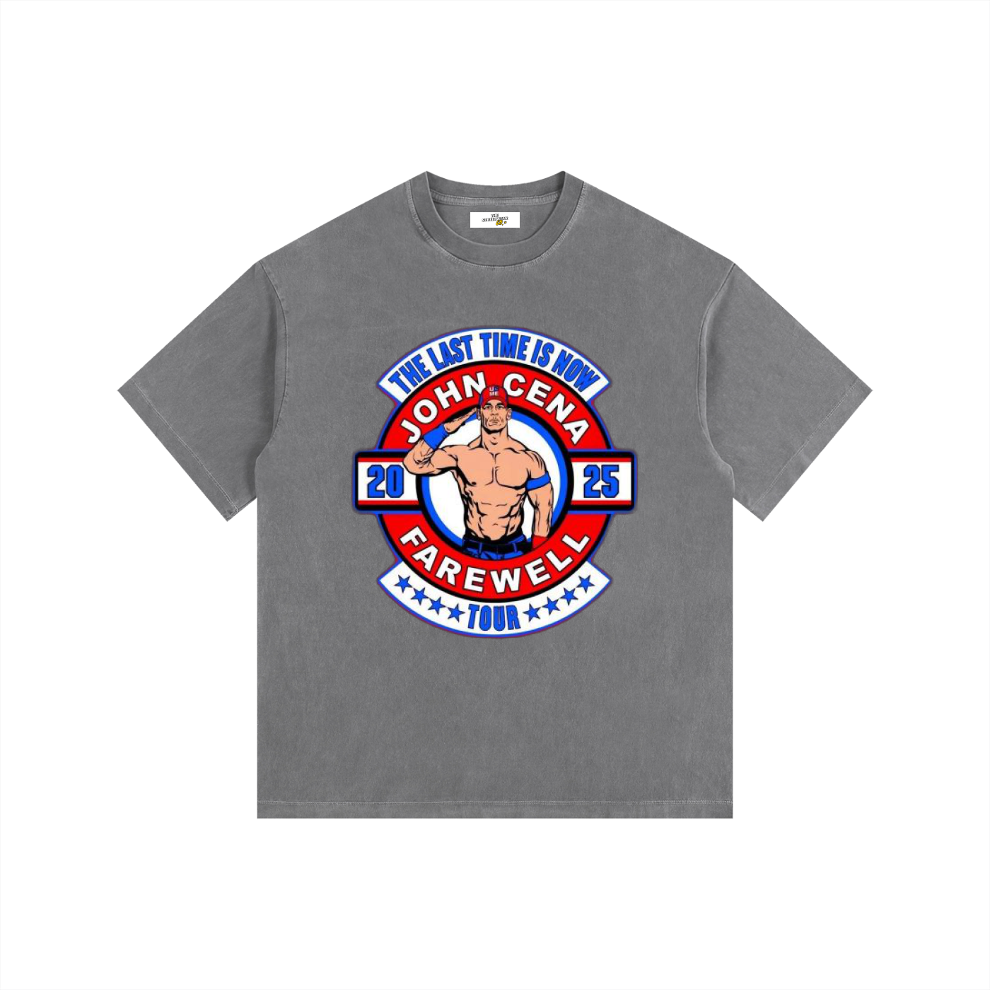 Men's Oversized WWE 'The Last Time Is Now' John Cena Tee