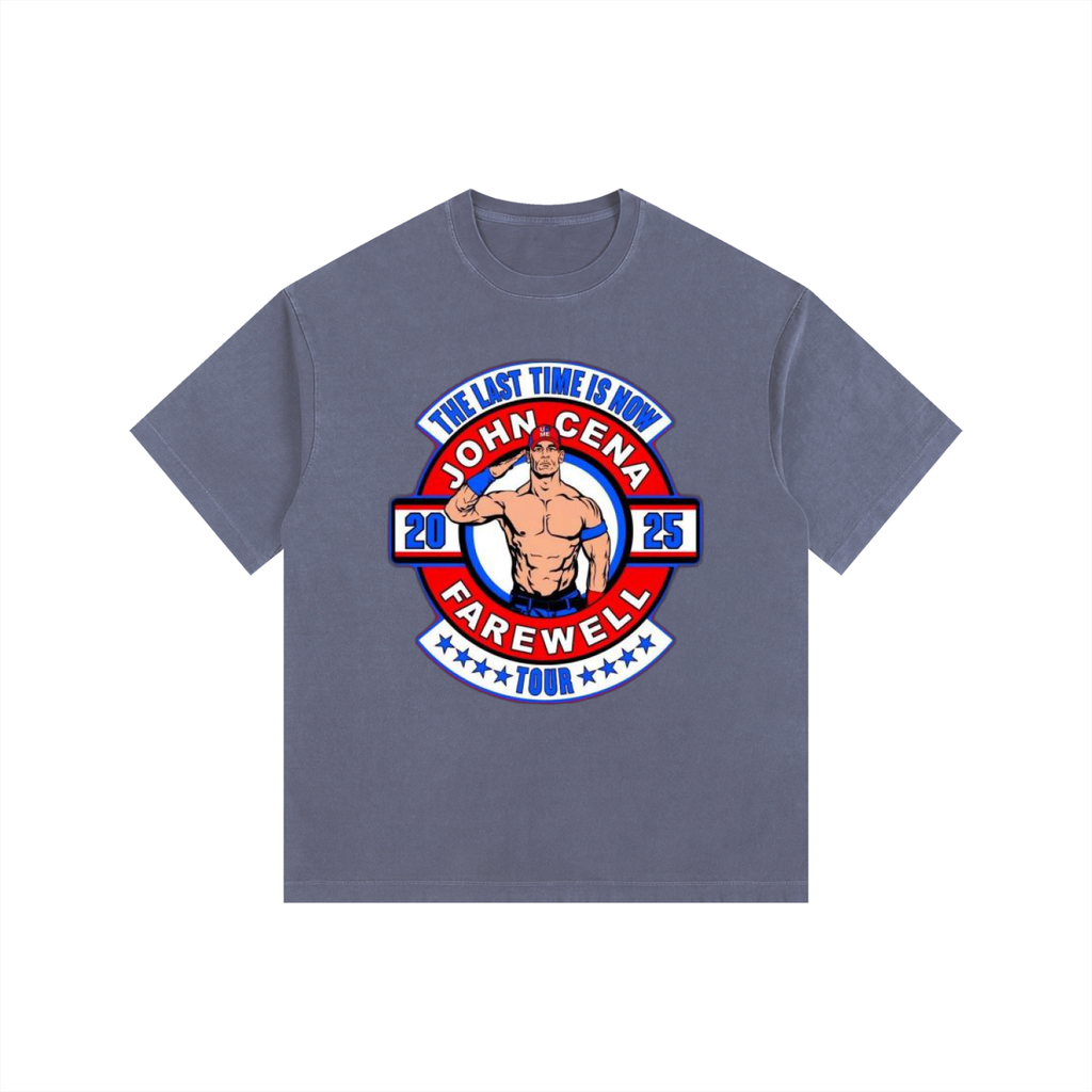 Men's Oversized WWE 'The Last Time Is Now' John Cena Tee