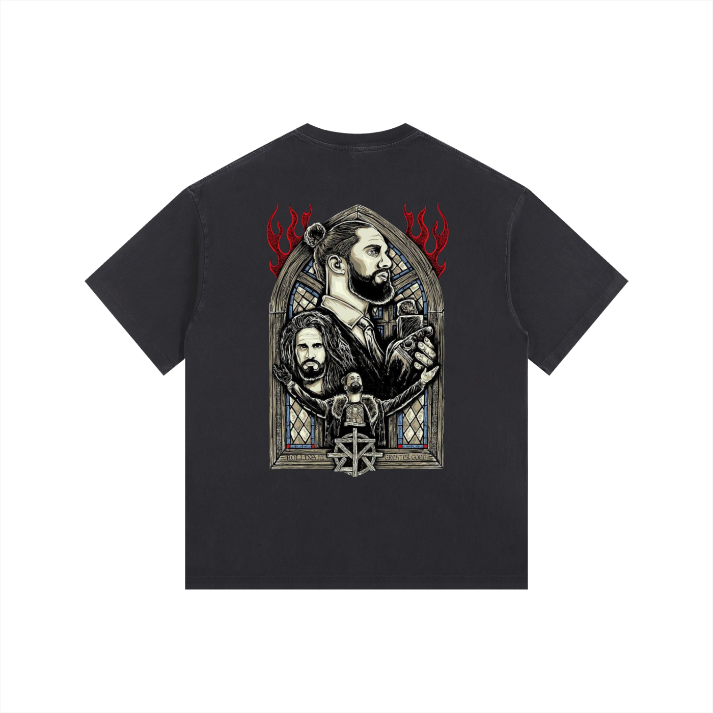 Men's Oversized WWE Seth 'Freakin' Rollins Tee