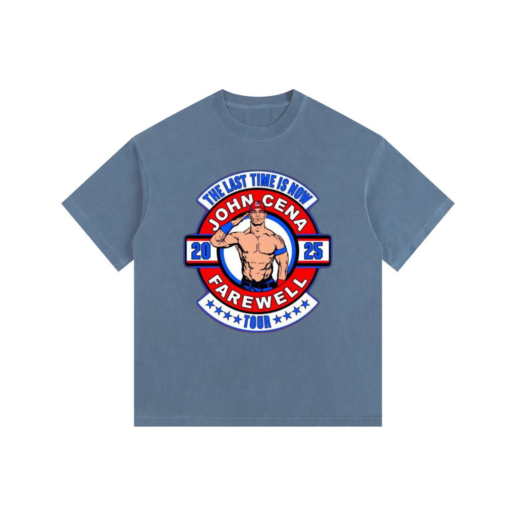 Men's Oversized WWE 'The Last Time Is Now' John Cena Tee