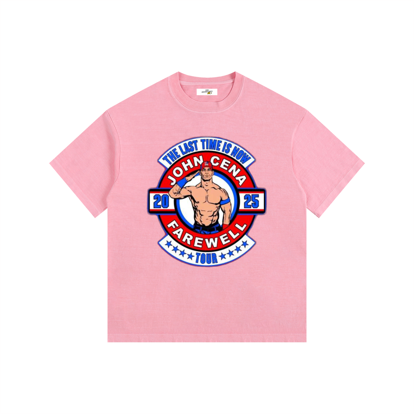 Men's Oversized WWE 'The Last Time Is Now' John Cena Tee